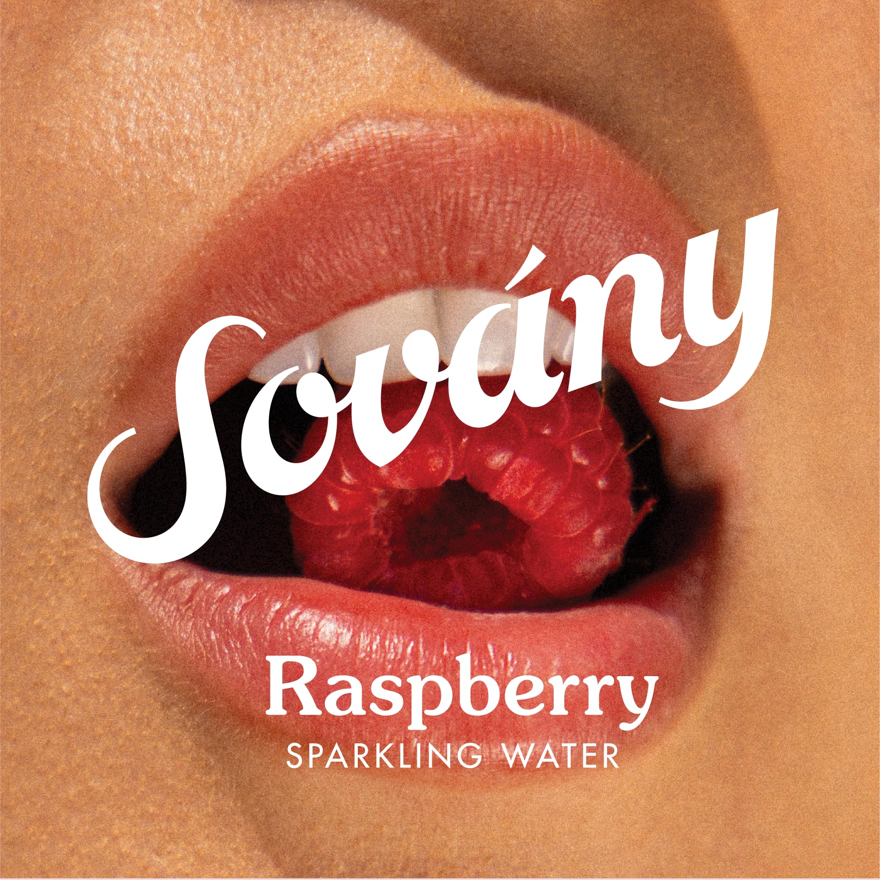 SOVÁNY cans stacked on shelf illustrating recyclable aluminum packaging benefit