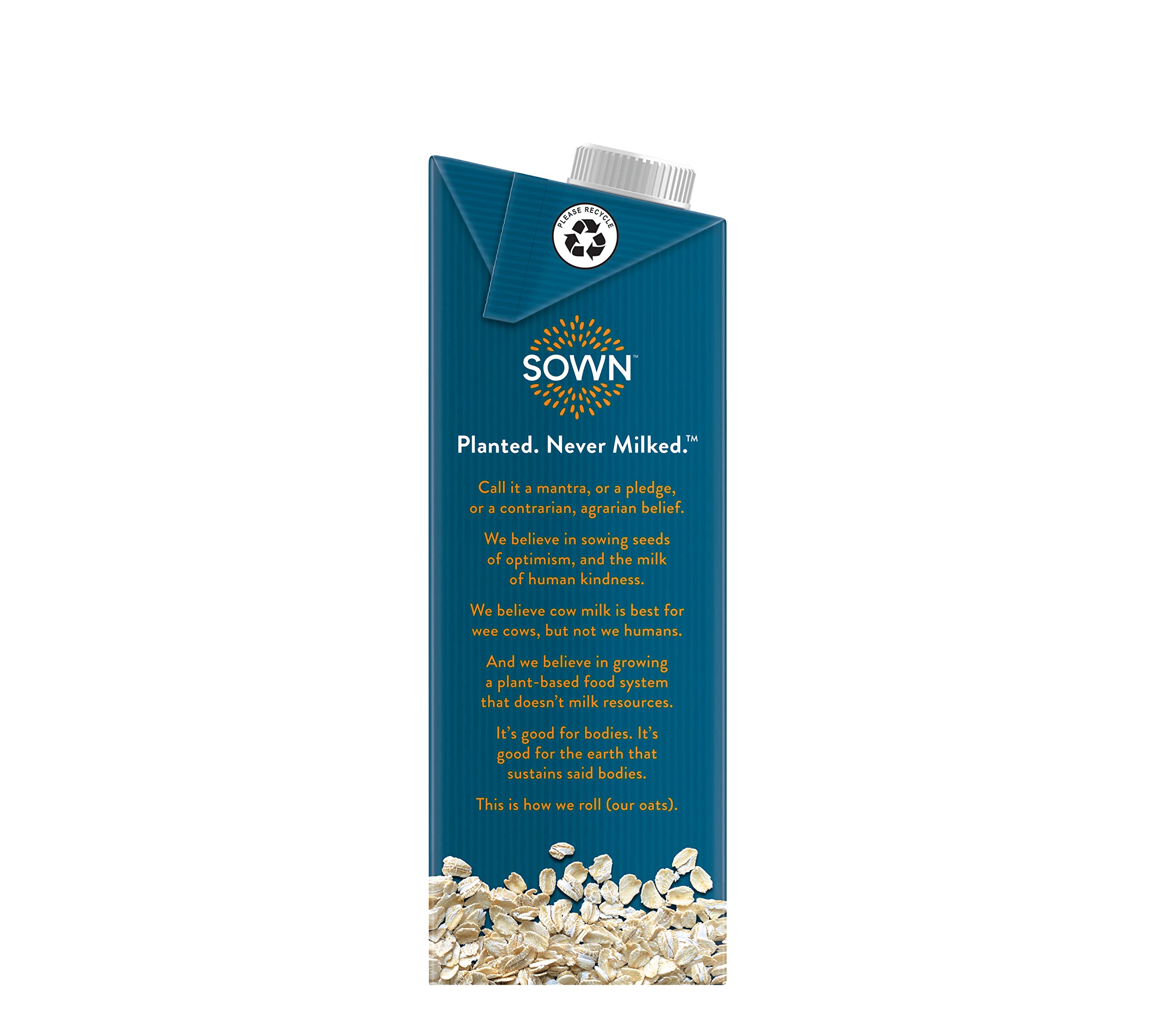 SOWN creamer splash over espresso demonstrating froth and blending benefit