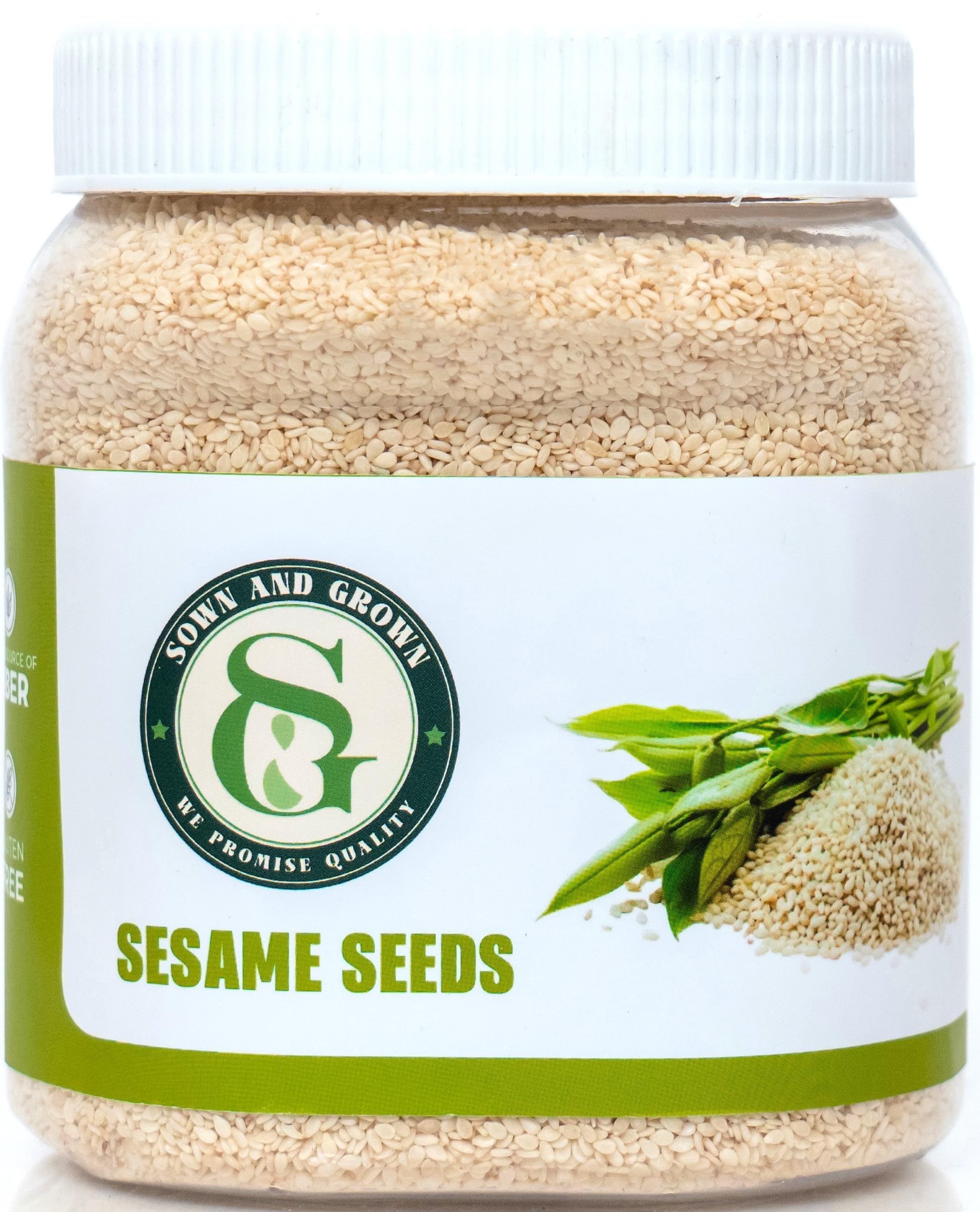Sownandgrown front packaging showing product and seal benefits