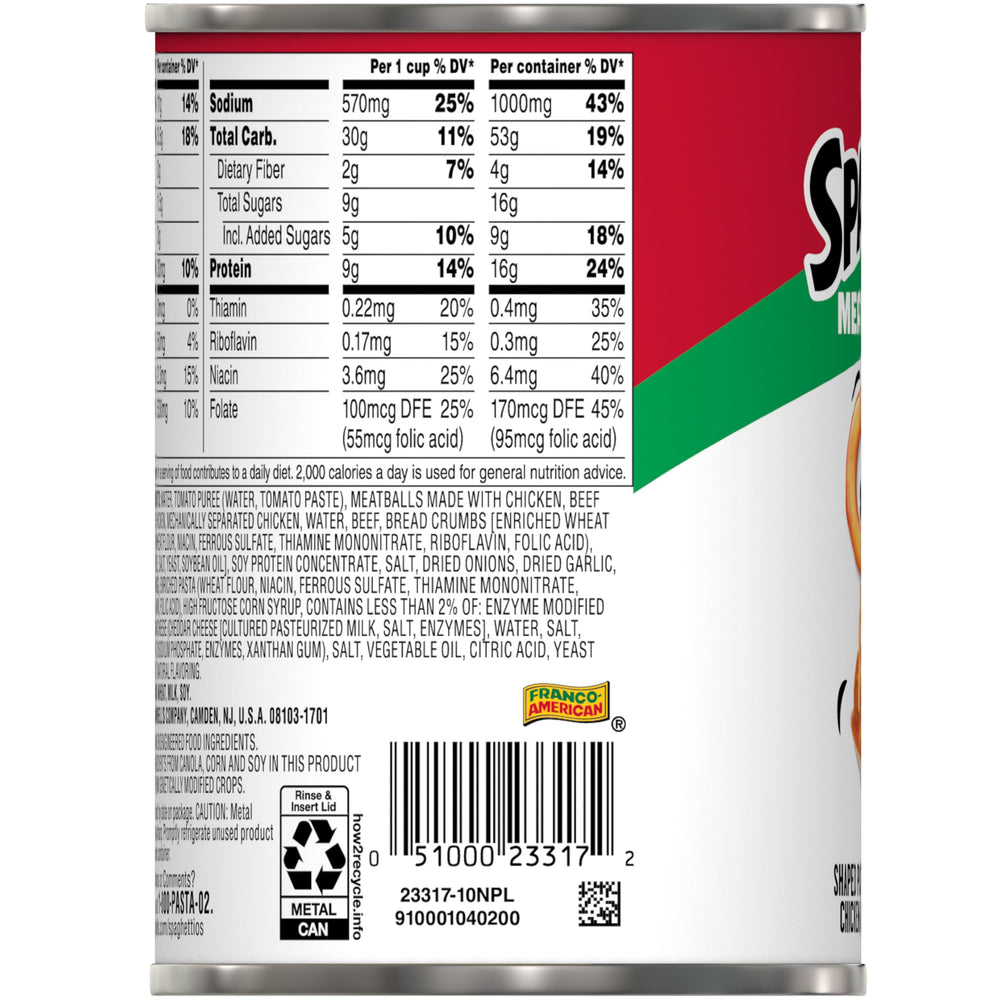 Family enjoying SpaghettiOs at a casual meal highlighting convenience