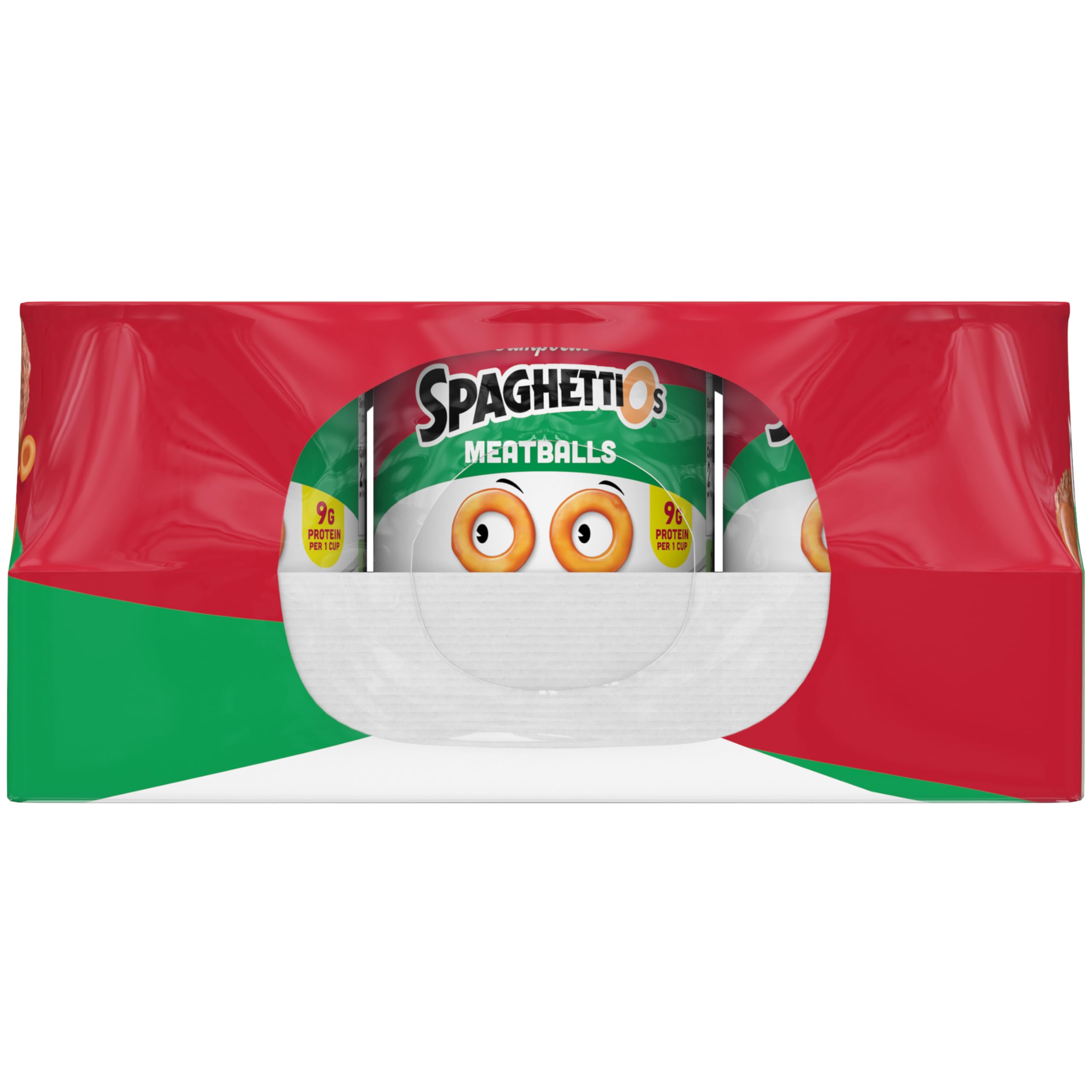 Child eating SpaghettiOs at table showing brand’s kid-pleasing appeal