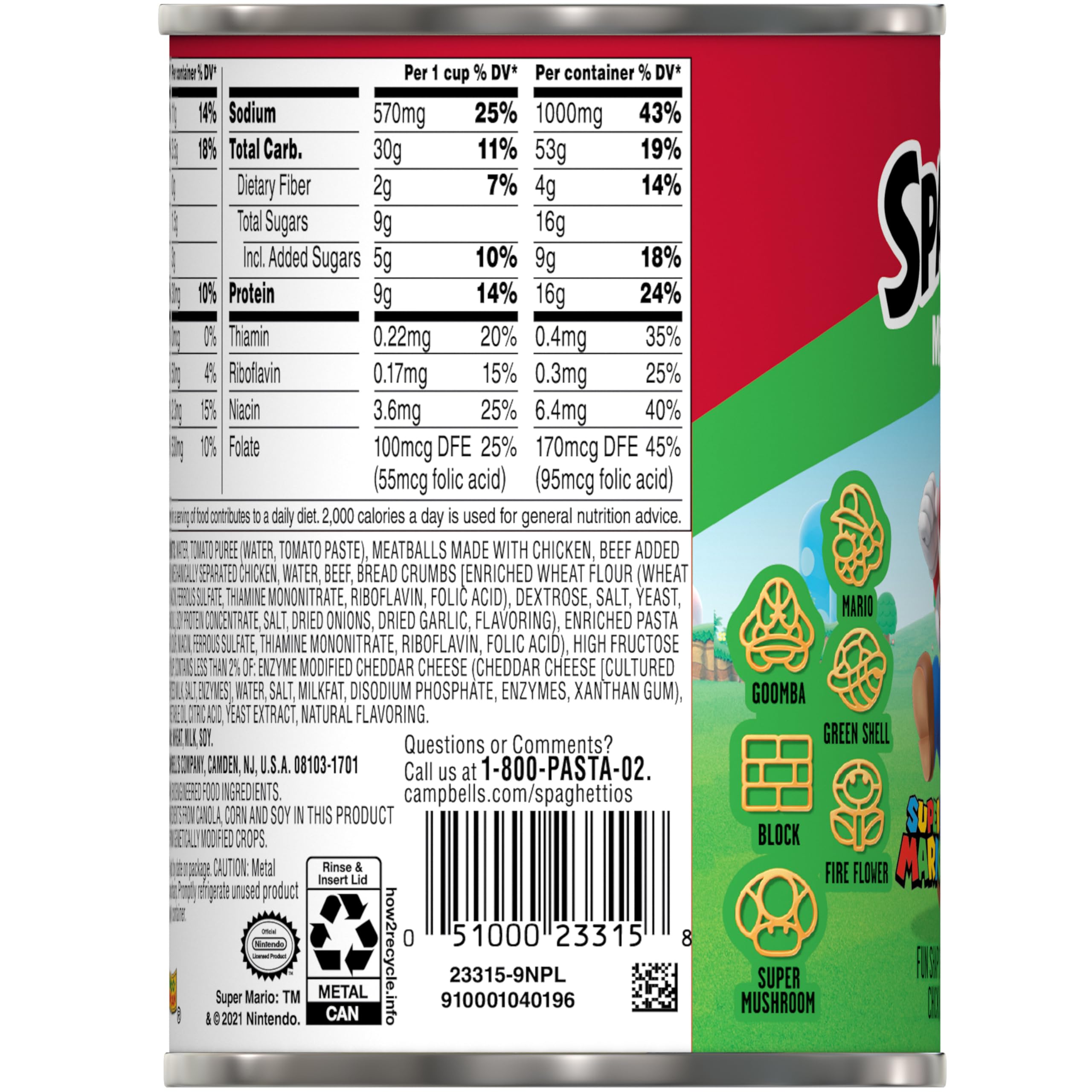 Bowl of SpaghettiOs served for lunch showing convenience and kid appeal