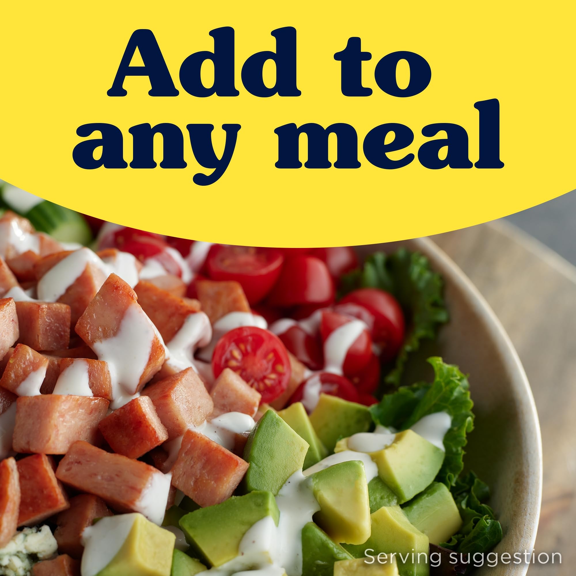 SPAM nutrition and ingredients label for pantry shoppers