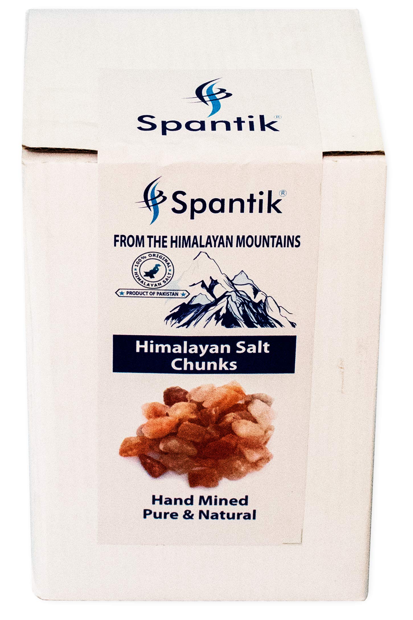 Spantik salt chunks in a glass bowl adding warm decorative accent benefit cozy glow