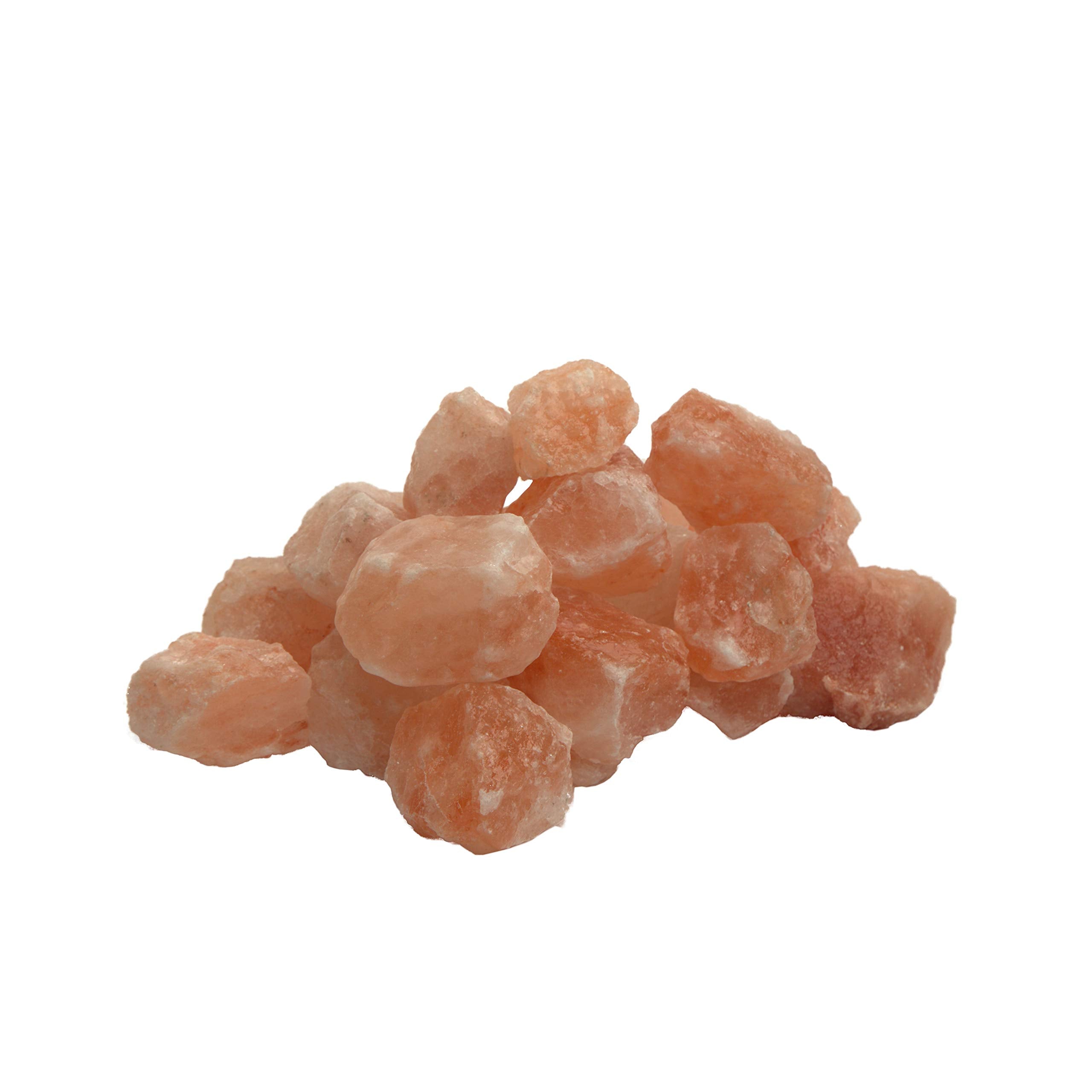 Spantik chunks illuminated by LED light demonstrating soft amber glow benefit safe lighting