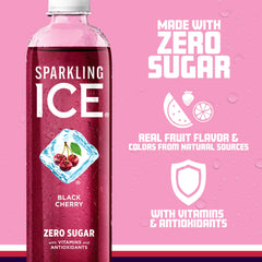 Sparkling Ice pouring into glass with fizz for a refreshing mocktail option