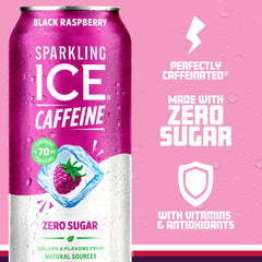 Sparkling Ice pouring into glass showing refreshment and carbonation