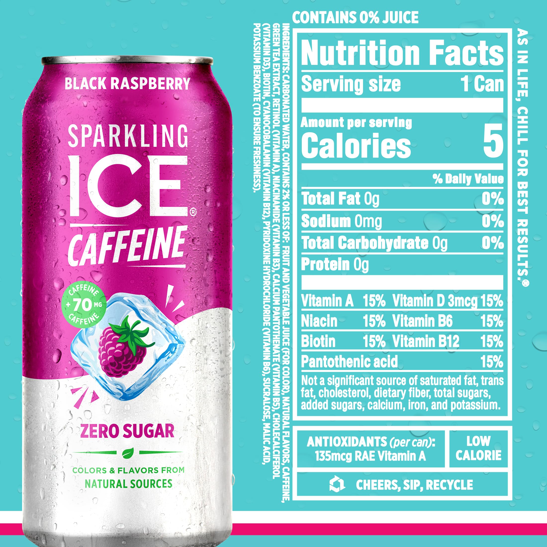 Sparkling Ice Citrus Twist can emphasizing bright citrus refreshment