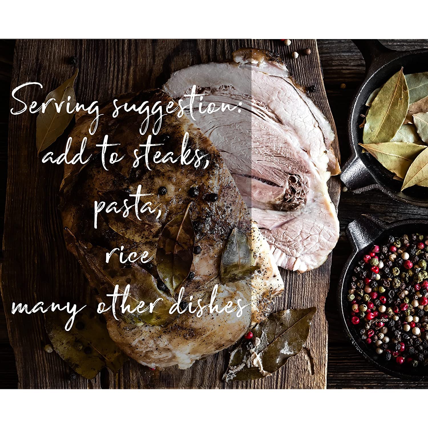 Spartacus Truffle drizzled over mashed potatoes for creamy, aromatic finishing