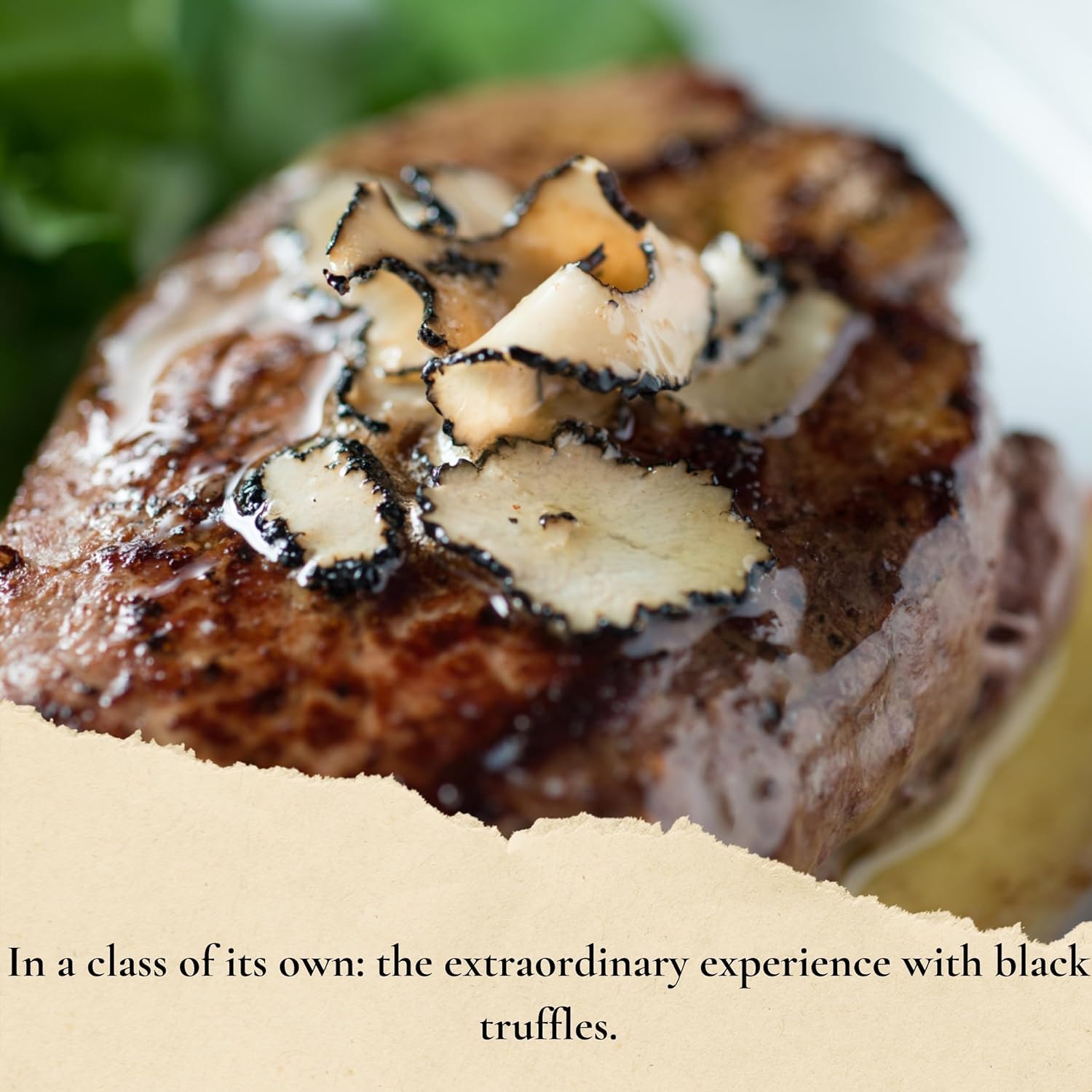 Spartacus Truffle minced texture close-up showing soft truffle pieces and oil