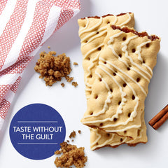Kellogg's Special K close-up of icing drizzle highlighting sweet finish and visual appeal
