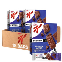 Kellogg's Special K front packaging showing brownie batter bars and benefits