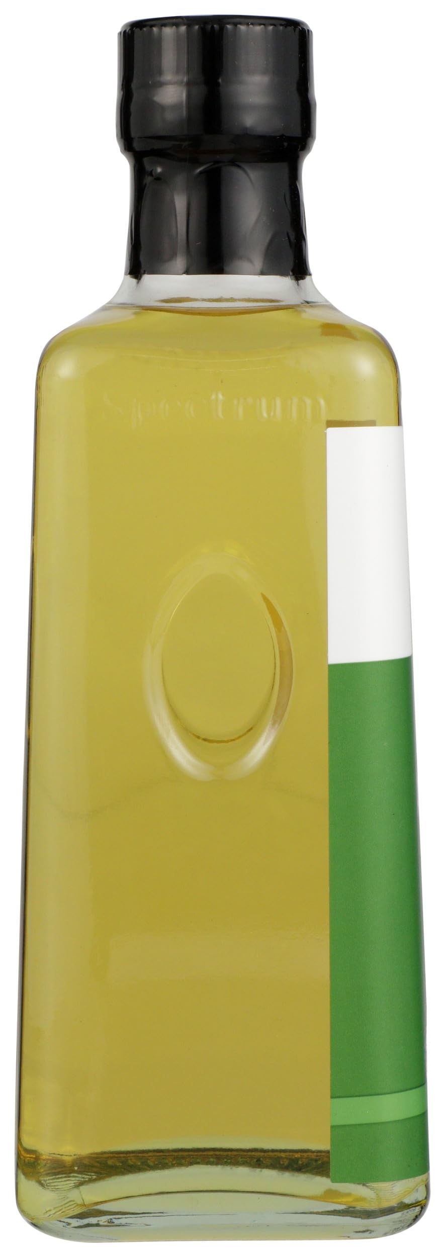Spectrum bottle stored in pantry illustrating compact, space-saving design
