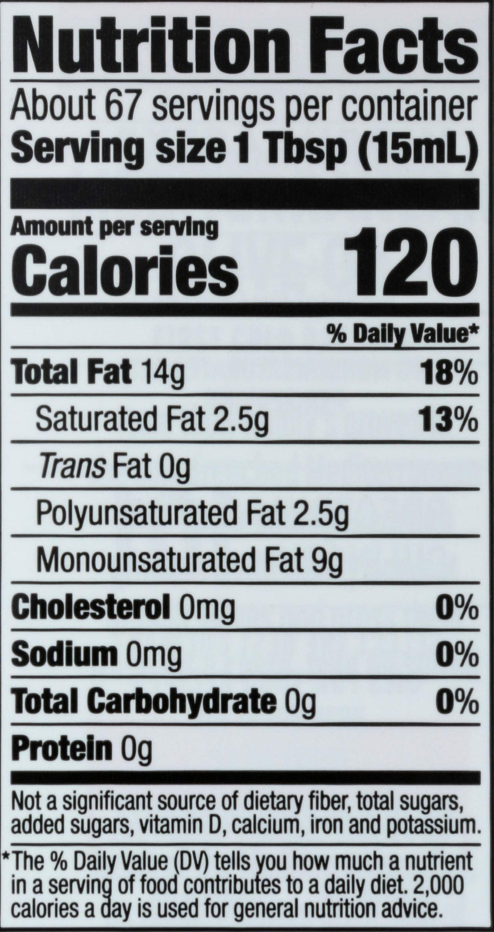Spectrum label detail highlighting USDA organic certification