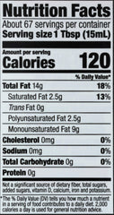 Spectrum label detail highlighting USDA organic certification