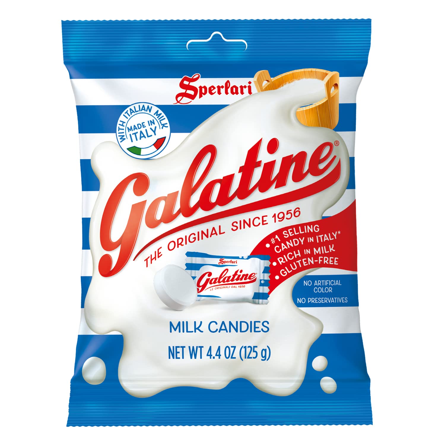 Sperlari front packaging showing 4.4 oz bag and brand, clear product identity