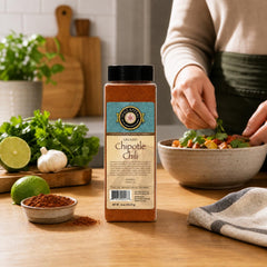 Spice Appeal close-up of fine chipotle powder texture delivering even seasoning