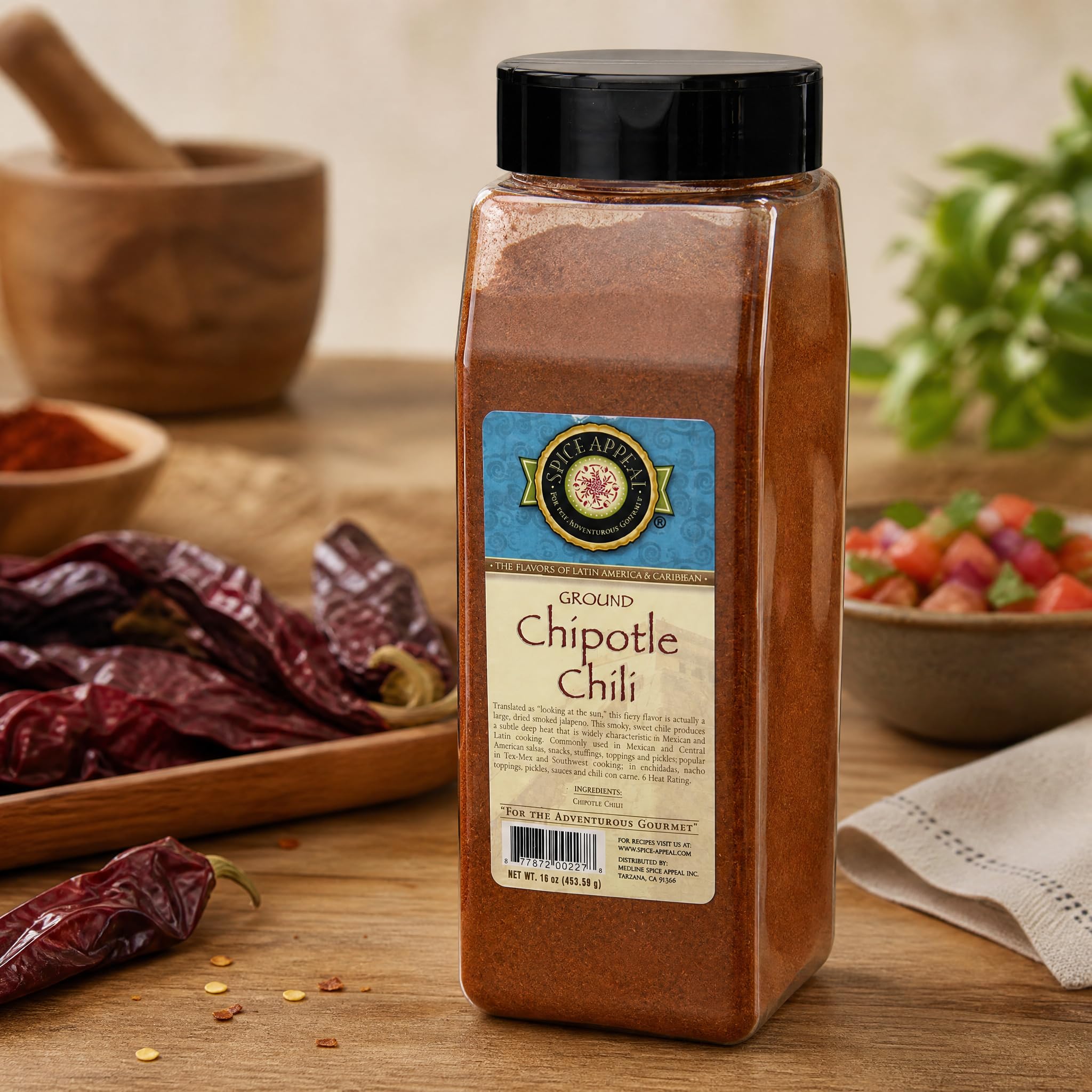 Spice Appeal bag on kitchen counter in lifestyle scene inspiring recipe use