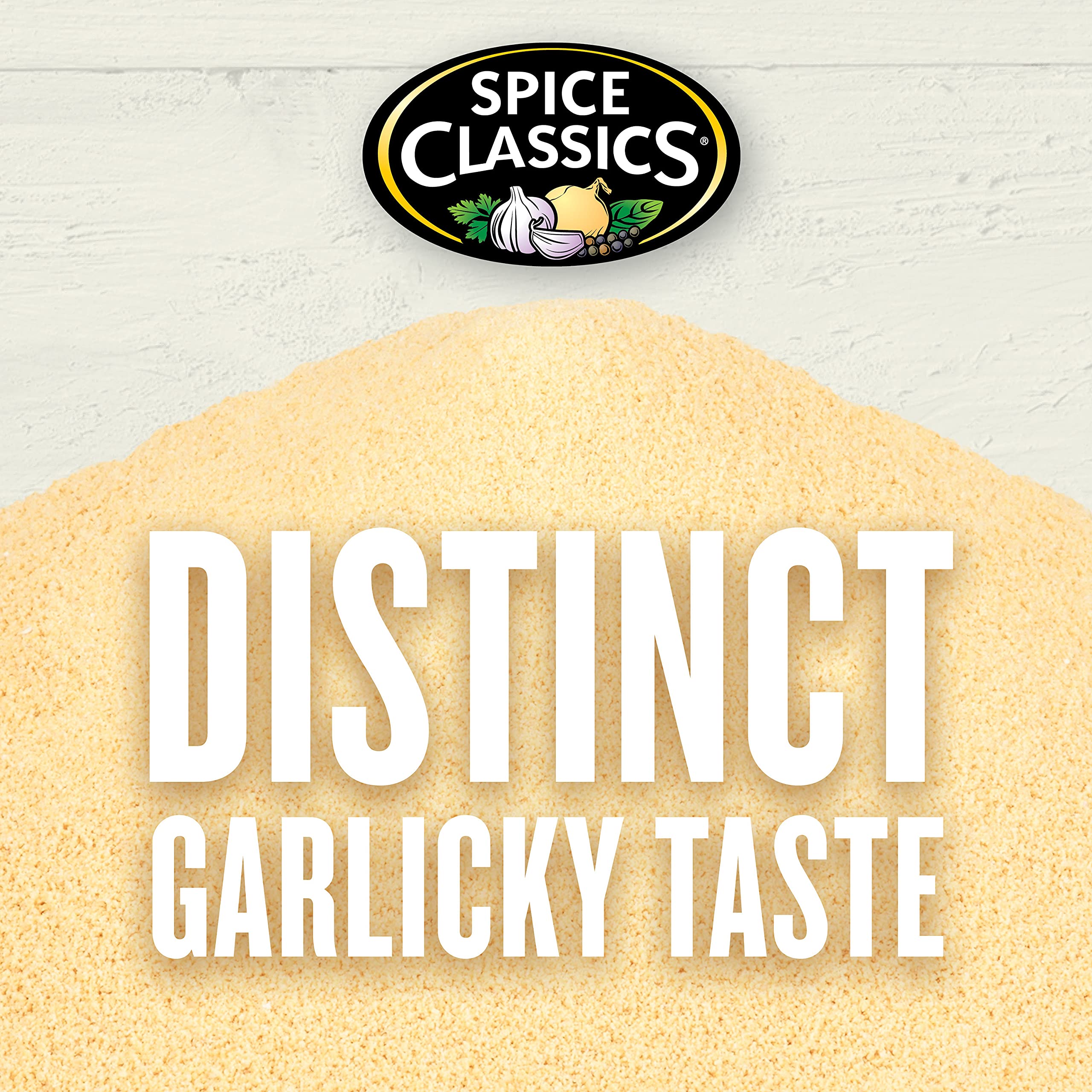 Spice Classics garlic powder whisked into sauce bowl for even garlic flavor