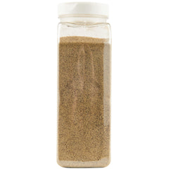 Spice Classics wide-mouth lid open to show scoop access, speeds refills