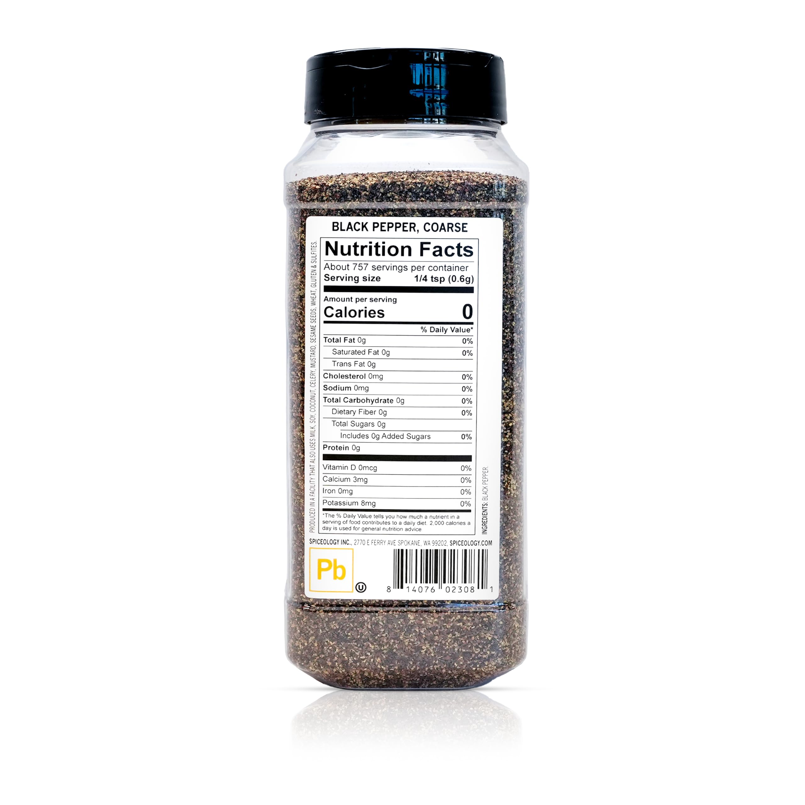 Spiceology close-up of semi-coarse 18 mesh grind highlighting texture and aroma
