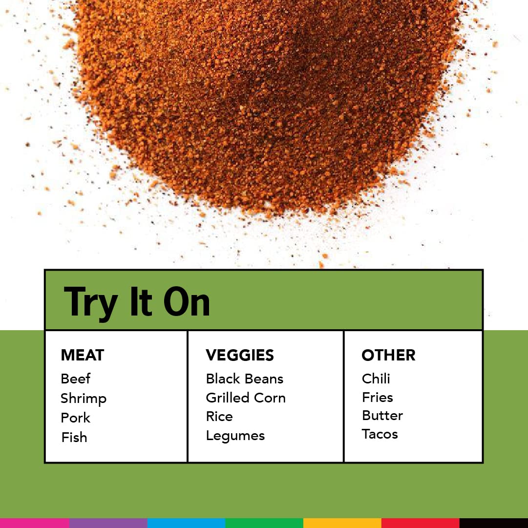 Grilled corn sprinkled with Spiceology Chile Margarita delivering zesty sweetness