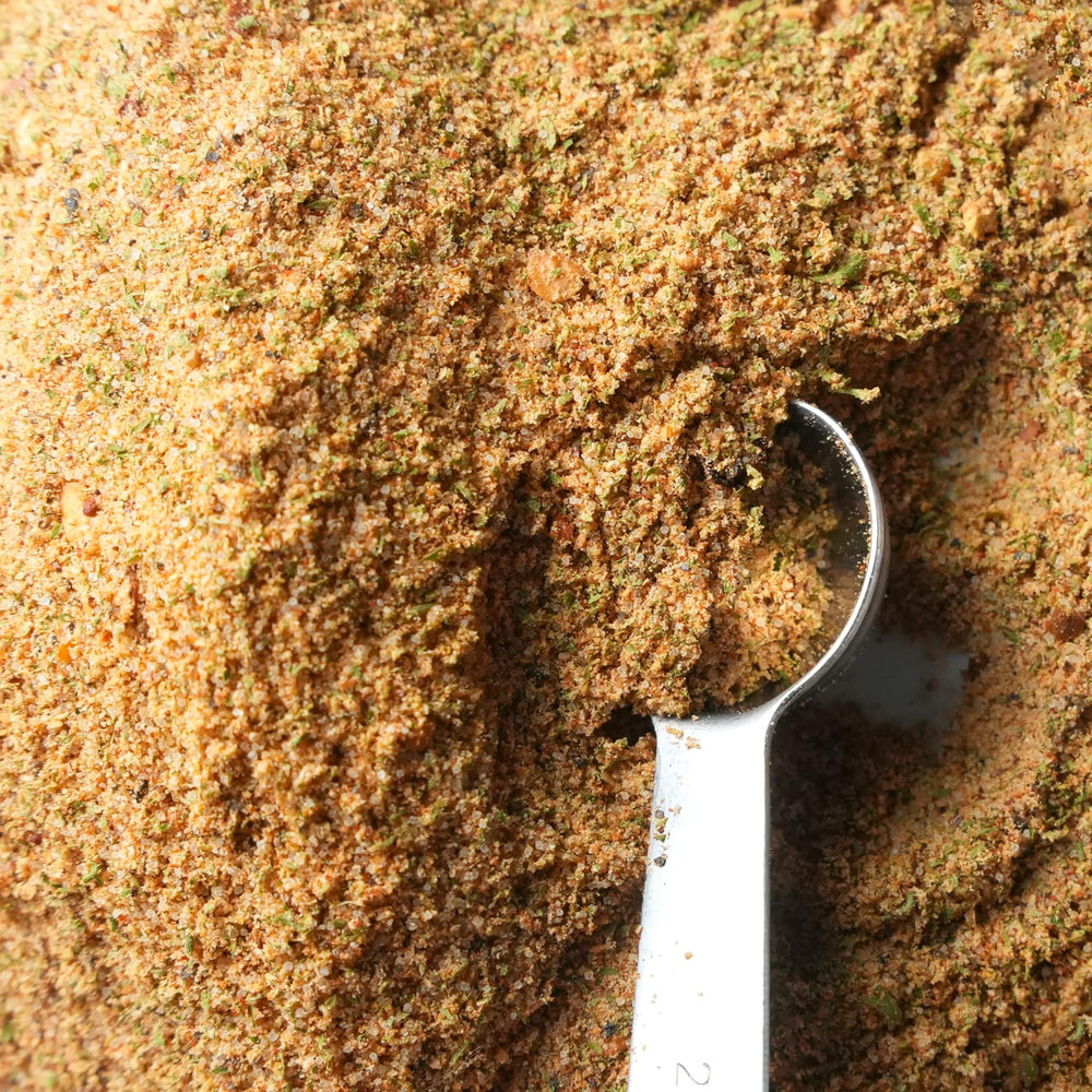 Seared steak crusted with Spiceology Cowboy Butter showcasing caramelized flavor benefit