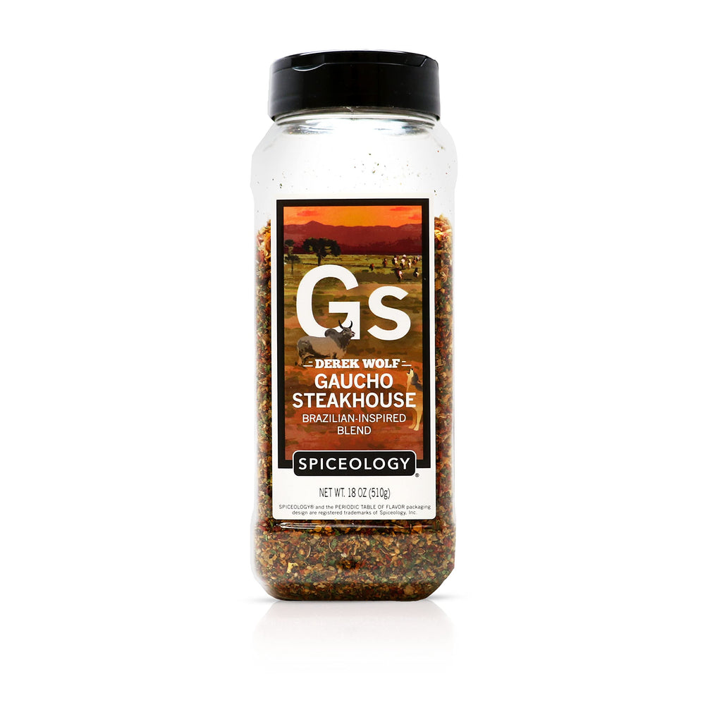 Spiceology Derek Wolf front packaging showing bold Brazilian-inspired label and freshness