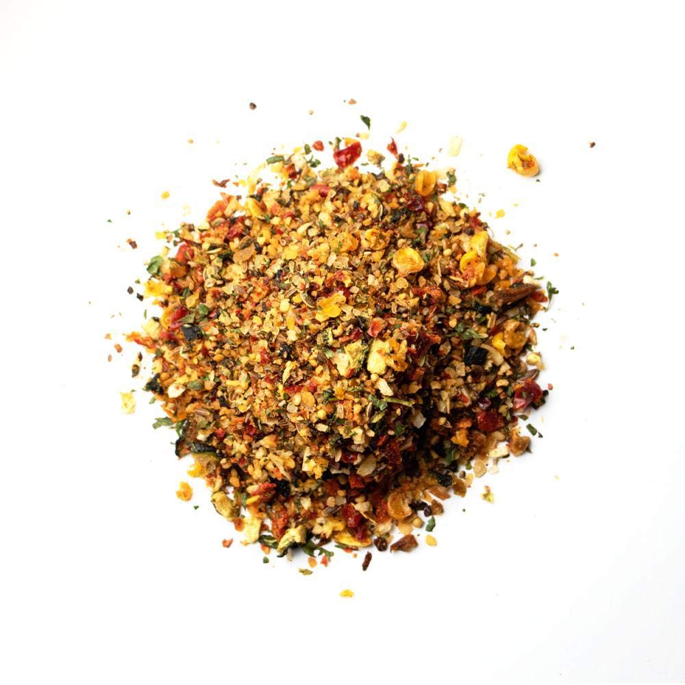 Spiceology Derek Wolf seasoned steak on grill showing crust and charred flavor