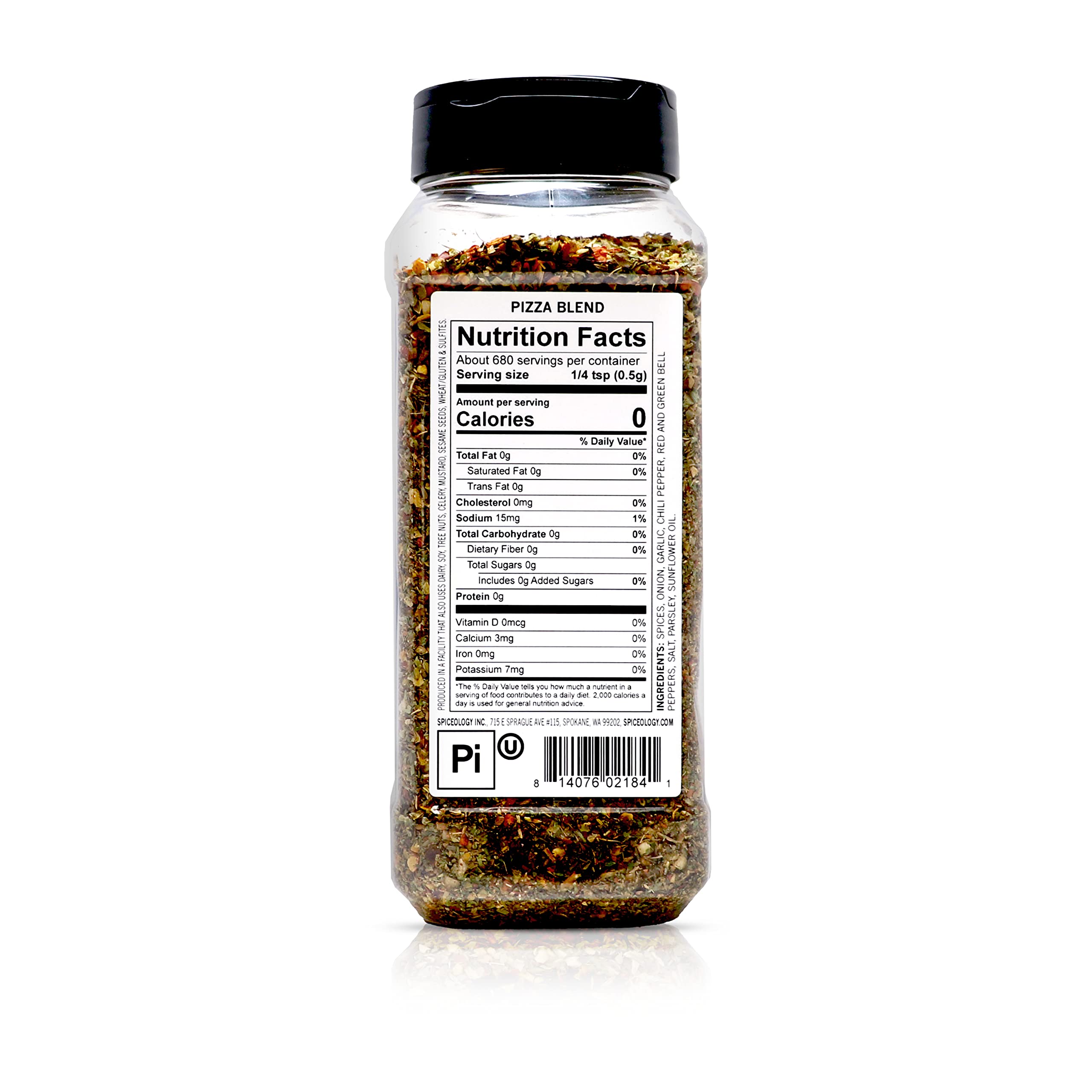 Spiceology close-up of seasoning texture highlighting mixed herbs for flavor