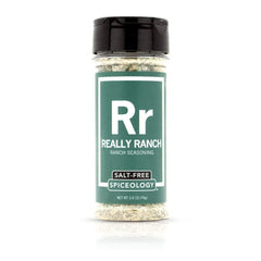 Spiceology Really Ranch front packaging shows label and jar, highlighting fresh ranch flavor