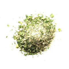 Spiceology spoon of Really Ranch seasoning demonstrating easy portion control