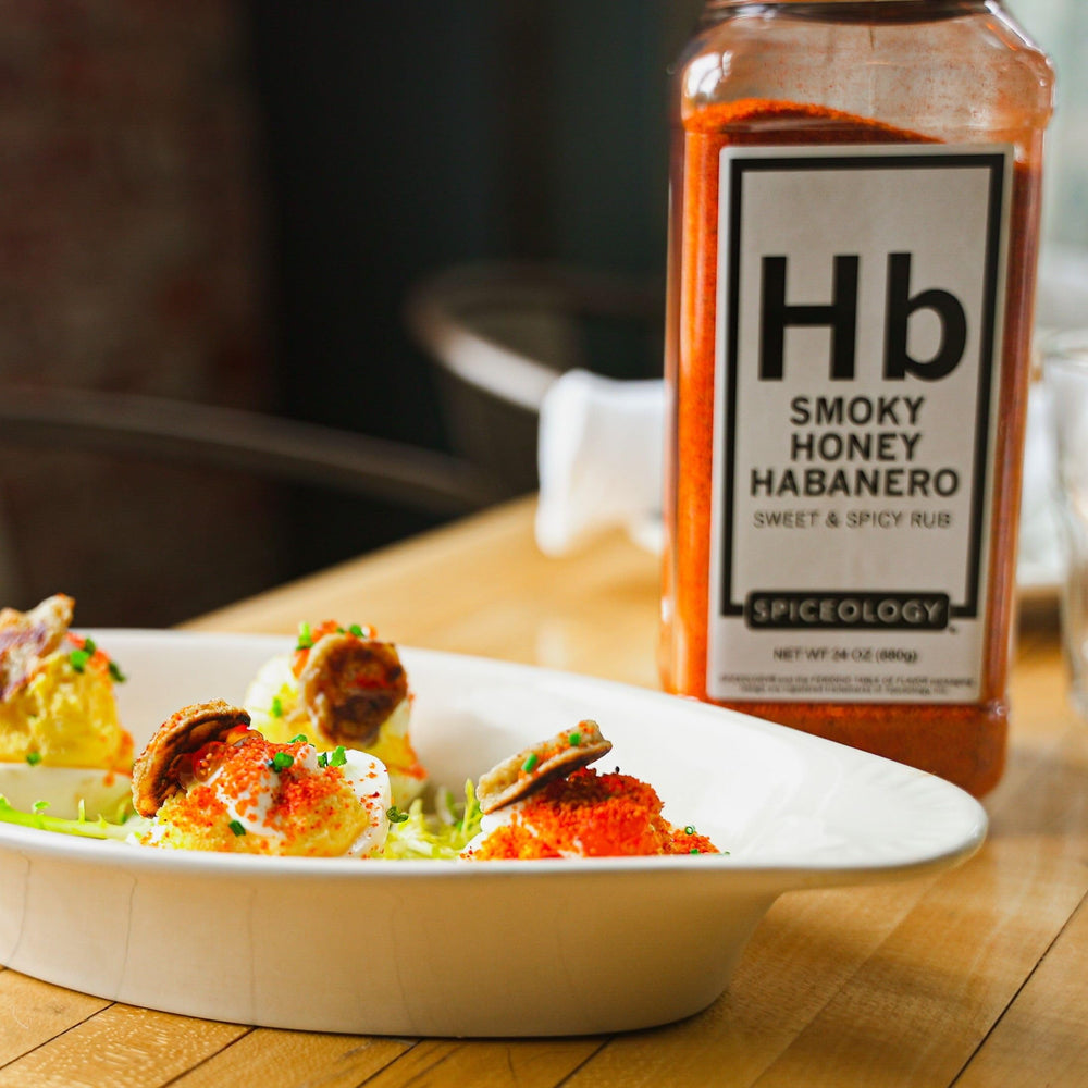 Spiceology sprinkled on popcorn as snack, offers sweet-spicy snack transformation
