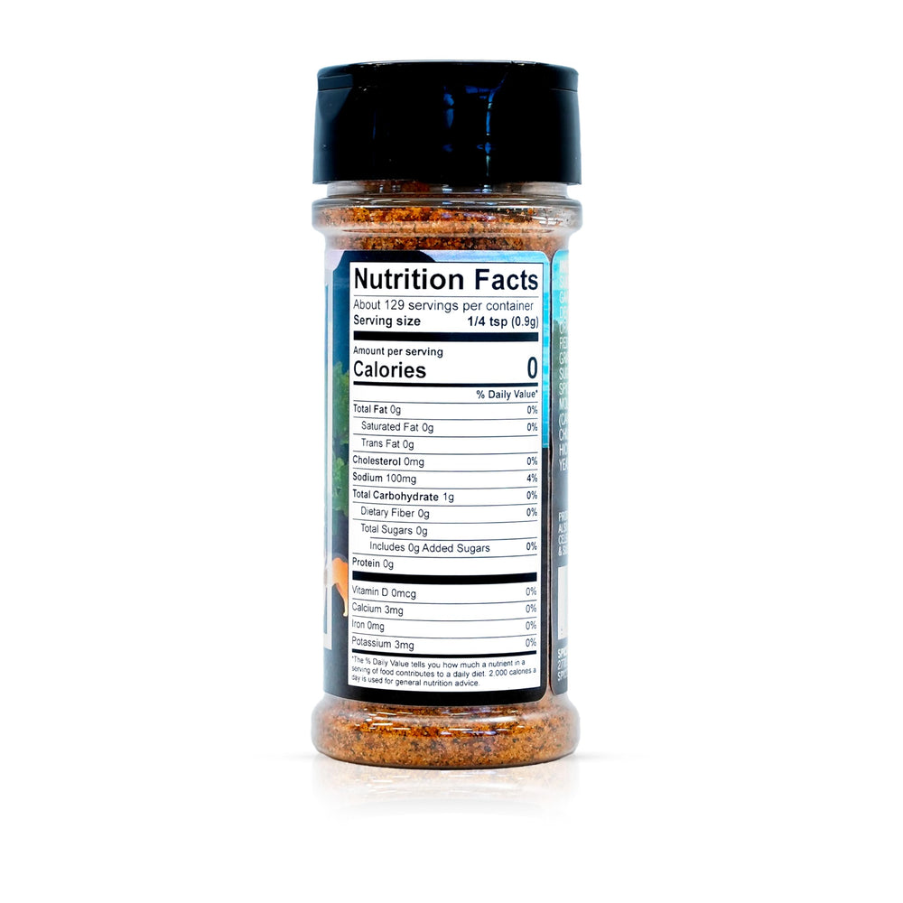 Spiceology Tennessee Smoke open jar close-up reveals texture and benefit easy use