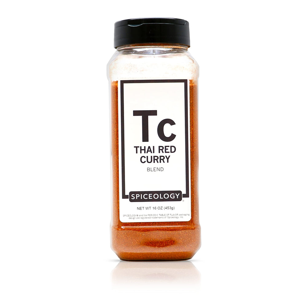 Spiceology jar front packaging showing label and 16 oz container, ideal for pantry organization