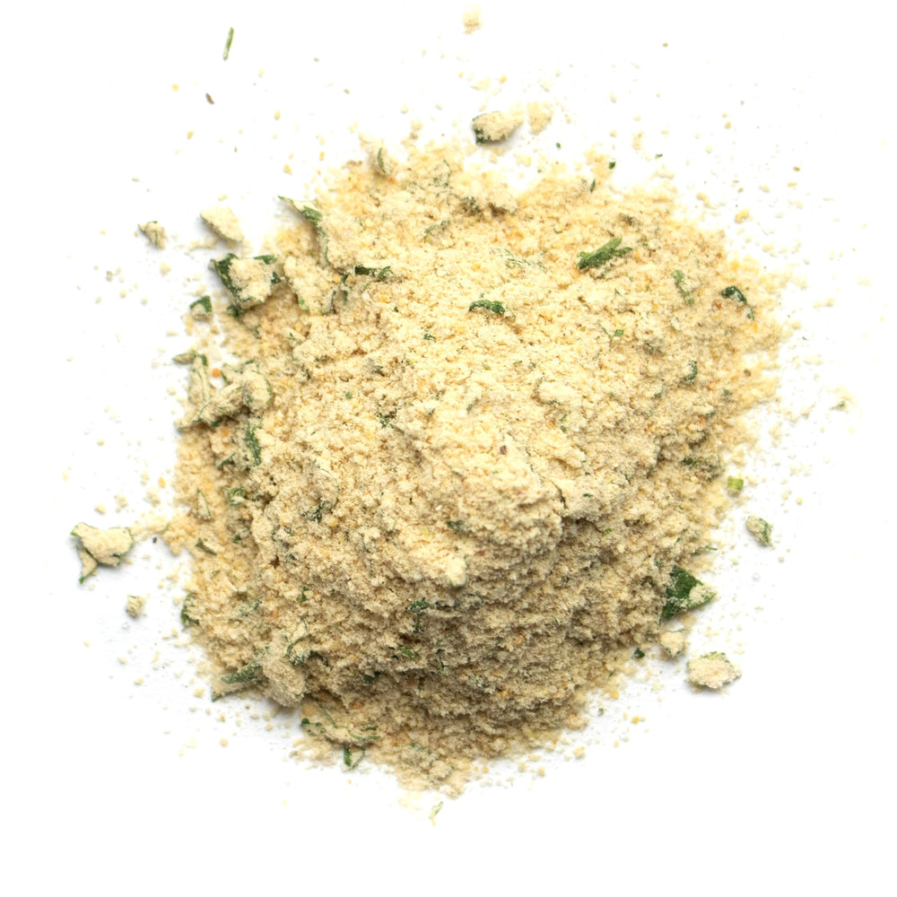 close-up of Spiceology Vampire Killer granules highlighting rich texture and umami