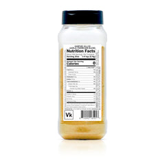 Spiceology jar open with spoon showing convenient shaker access and portion control
