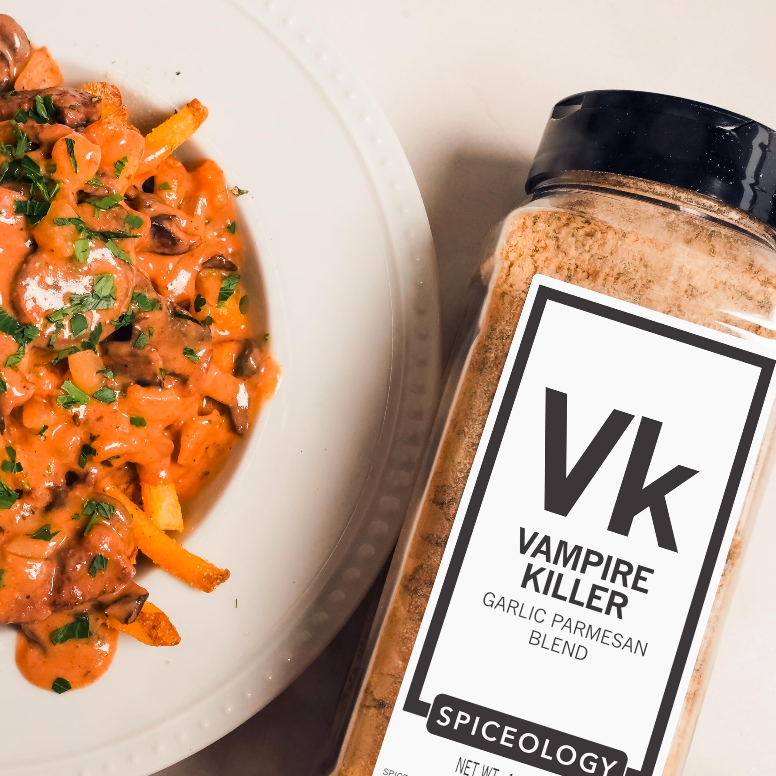 chicken breast rubbed with Spiceology Vampire Killer for bold grilled flavor