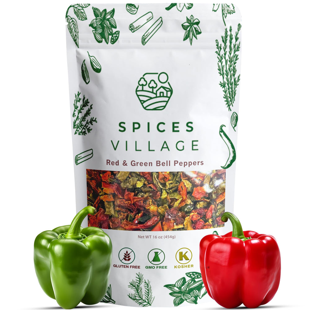 Spices Village front pouch shot showing brand and 16 oz bag for pantry convenience