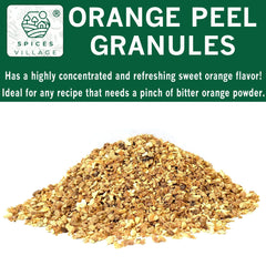 Spices Village spoon scooping granules illustrating easy measuring and consistent dosing benefit