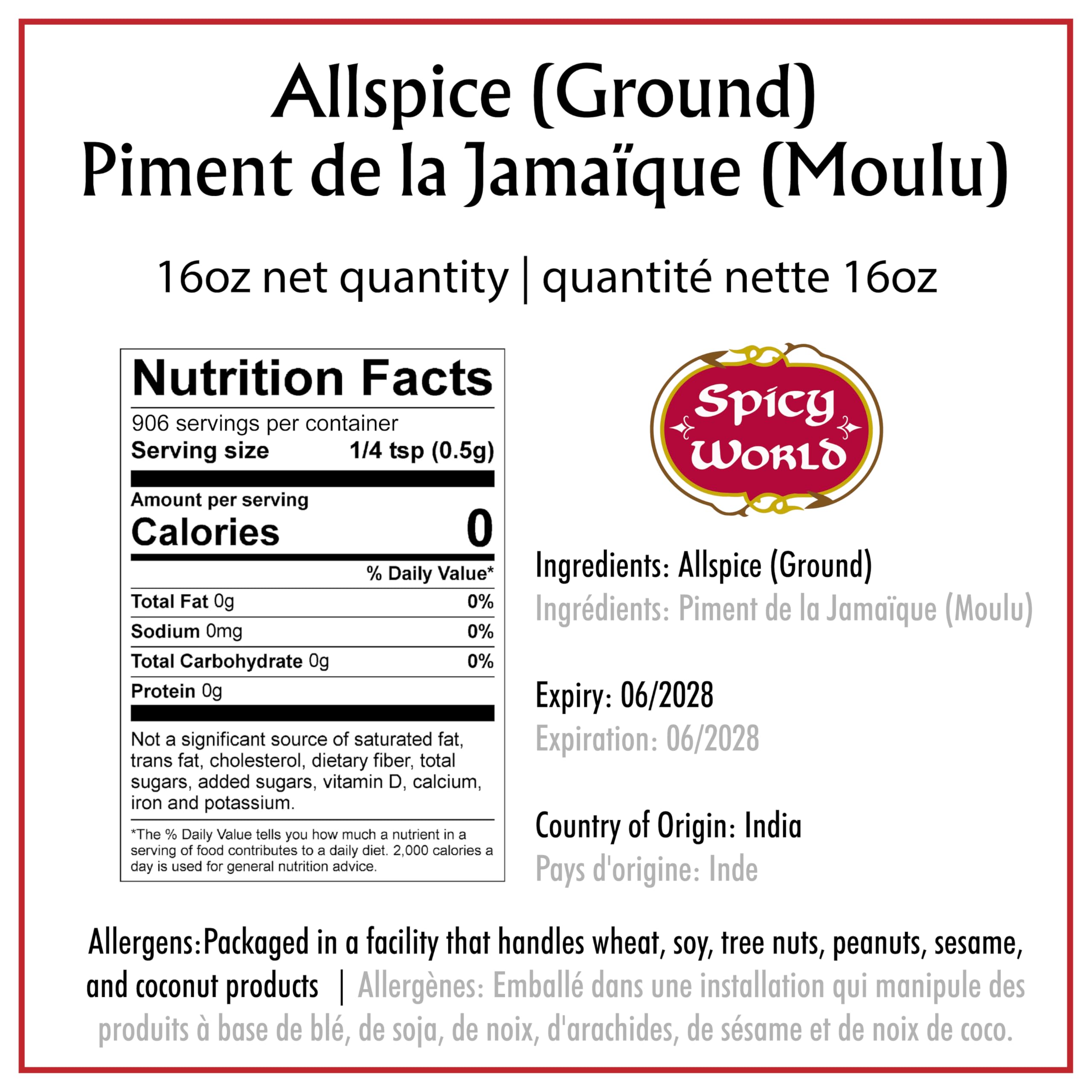 Spicy World close-up of allspice powder texture, highlighting aroma-retaining grind benefit