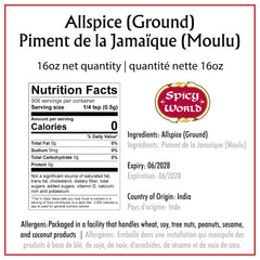 Spicy World close-up of allspice powder texture, highlighting aroma-retaining grind benefit
