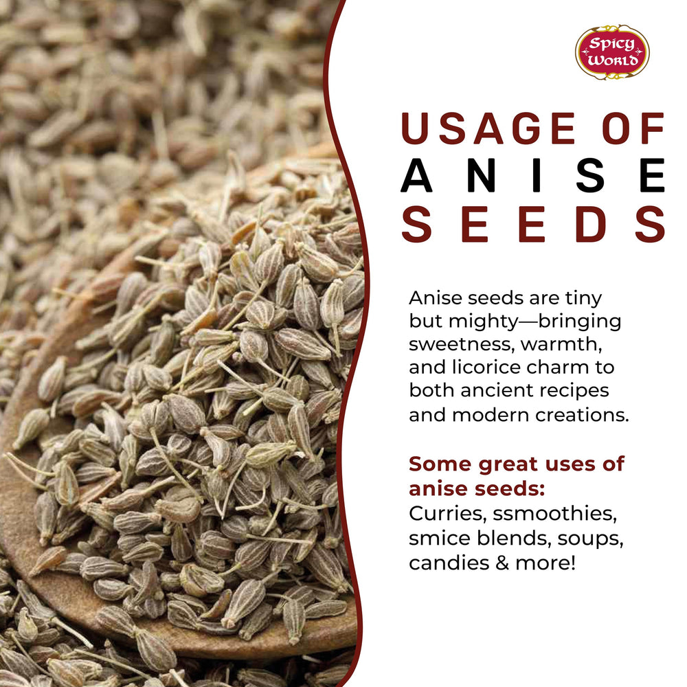 Spicy World anise tea infusion in cup showing soothing aromatic benefit
