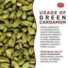 Spicy World cardamom pods steeping in tea to enrich warm beverage flavor