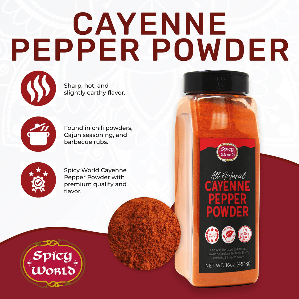 Spicy World label detail showing origin and gluten-free claim for ingredient transparency