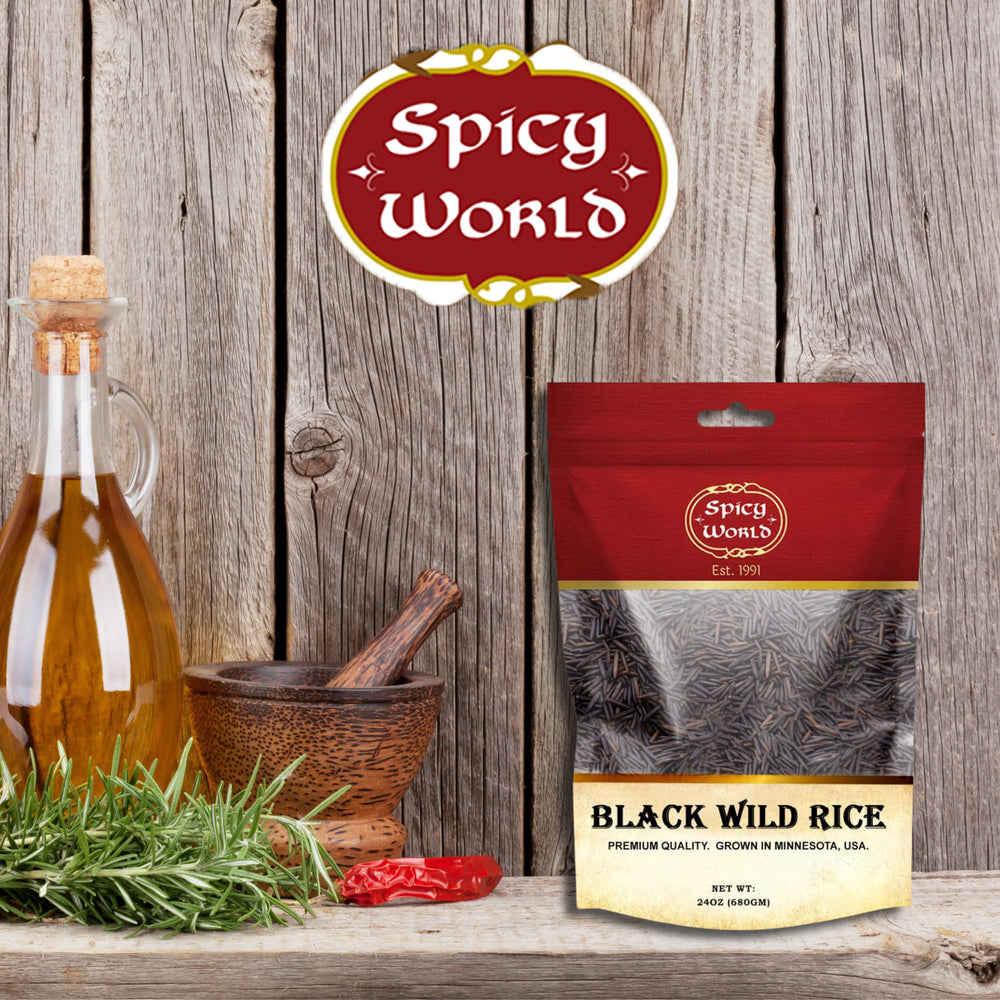 Spicy World label with Minnesota origin emphasizing regional quality