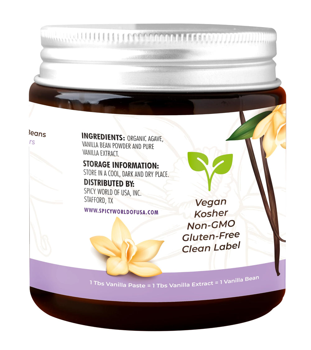 Spicy World glass jar preserving freshness and clean packaging