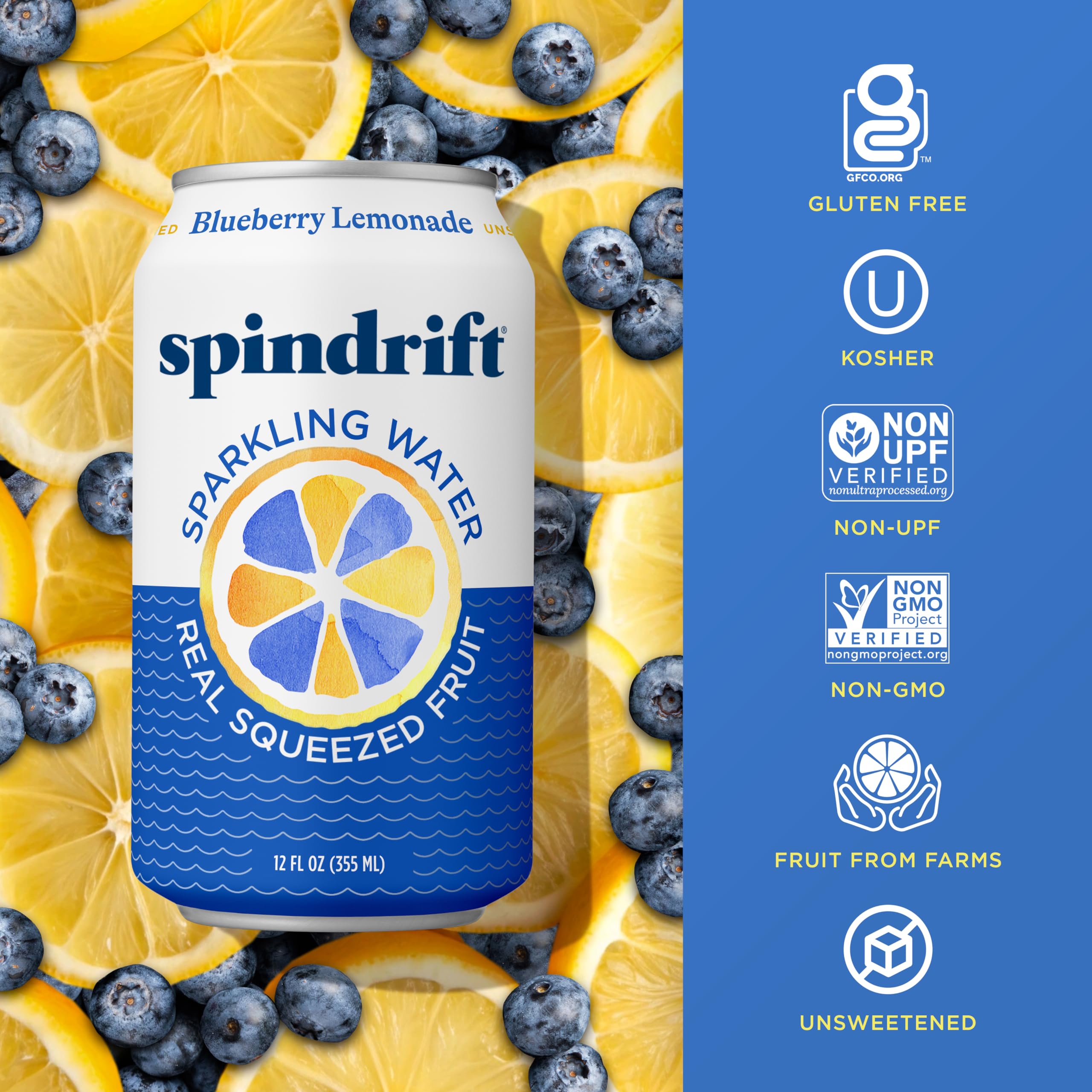 Spindrift can opened and pouring into glass for immediate refreshment