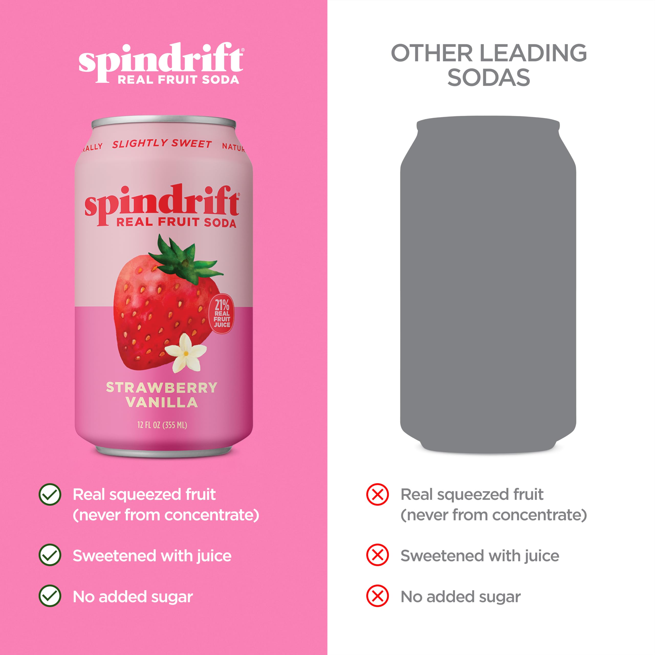 Spindrift being poured into a glass highlighting light carbonation and smoothness