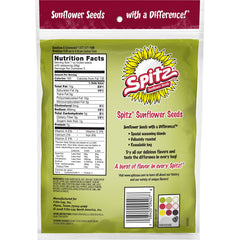 Spitz close-up of fire-roasted seeds highlighting texture and consistent kernel size benefit